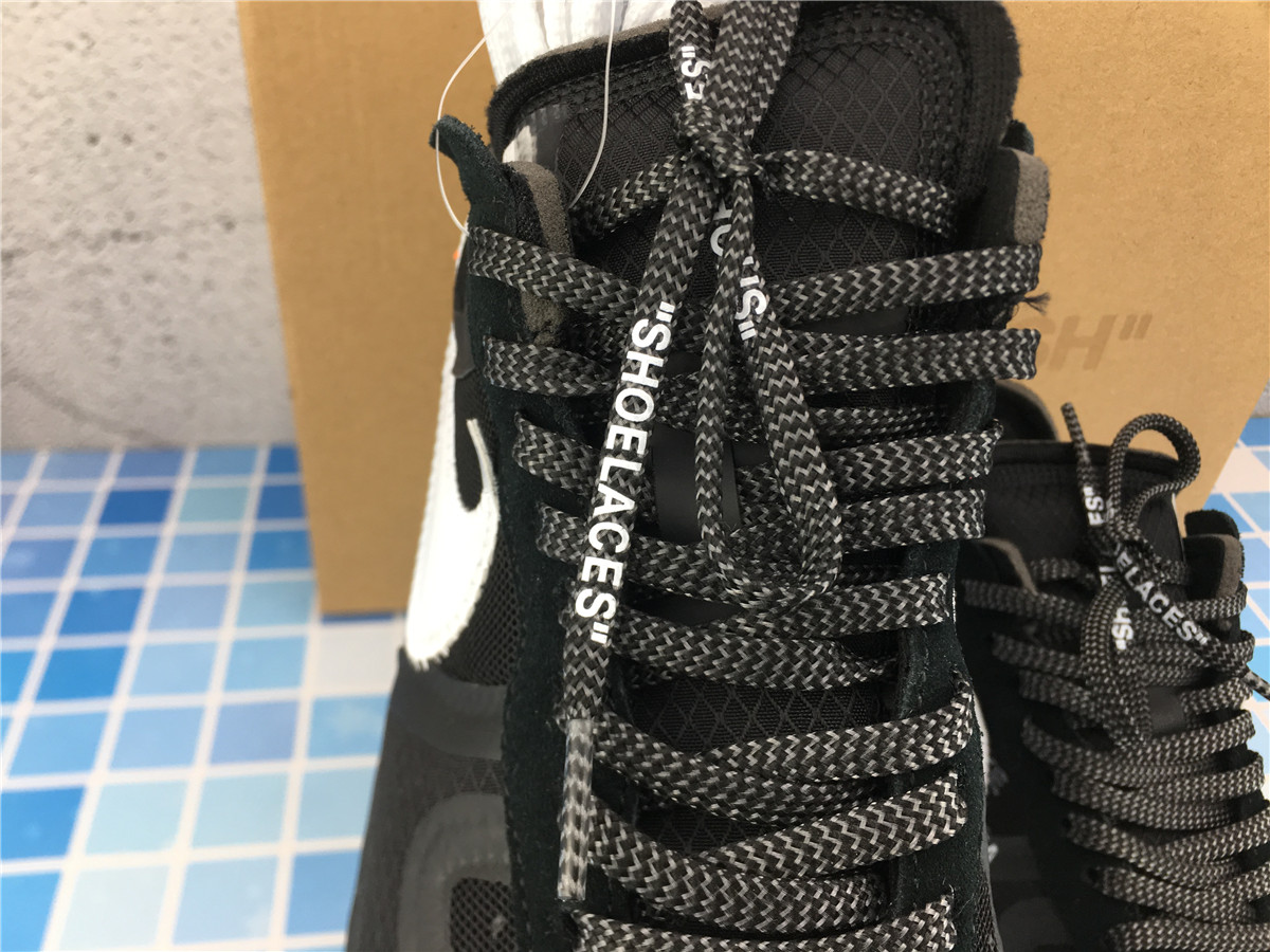 Off-White x Air Force 1 Low Black AO4606 001